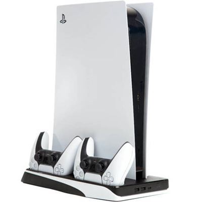 AZURE CROW Station multifonctionnelle pour console PS5 et pads DualSense