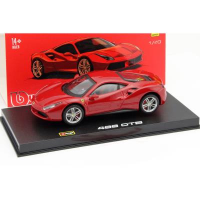 Modèle réduit de voiture en boîte : Ferrari Signature 488 GTB : Echelle 1/43 BBurago