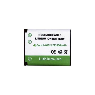 Batterie compatible li-40b li-ion 37v 750 mah conrad energy 251155