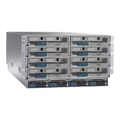 Cisco UCS 5108 Blade Server Chassis - rack-uitvoering - 6U - maximaal 8 bladen