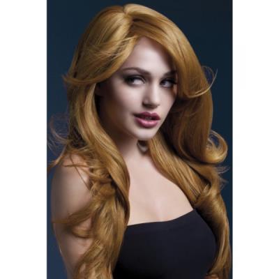 Perruque Nicole acajou