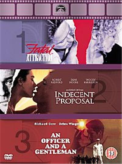 An Officer And A Gentleman / Fatal Attraction / Indecent Proposal , (Box Set)