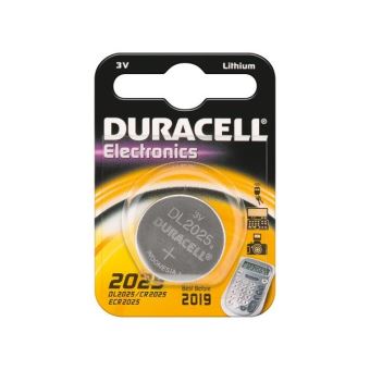pile cr 2025 d 1-bl duracell (dl 2025) - 1