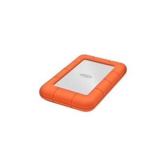 LaCie Rugged Mini - Disque dur - 4 To - externe (portable) - USB 3.0 - 5400 tours/min - AES 256 bits - avec Seagate Rescue Data Recovery - 1