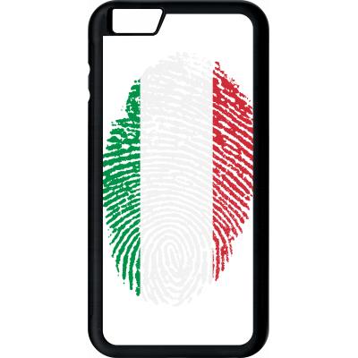 Coque apple iphone 6+ plus empreinte digitale drapeau italie italy