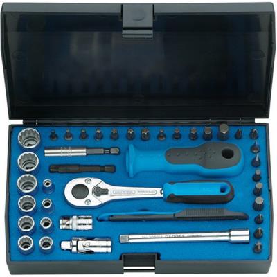 Jeu De Cl&eacute;s &Agrave; Douille 1/4" 40 Pi&egrave;ces Ud-in-is-ph-pz-tx