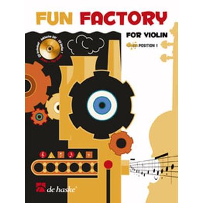 Partitions variété, pop, rock... DEHASKE FUN FACTORY + CD - VIOLON Cordes