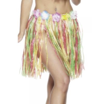 Jupe hawaïenne élastique