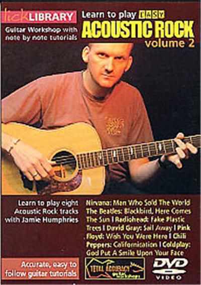 Lick Library - Learn To Play Easy Acoustic Rock - Vol. 2