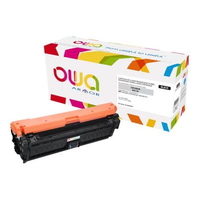 OWA - zwart - gereviseerd - tonercartridge (alternatief voor: HP 651A)