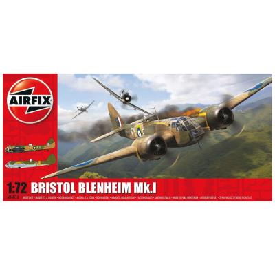 Maquette avion : bristol blenheim mki bomber : 1:72 airfix