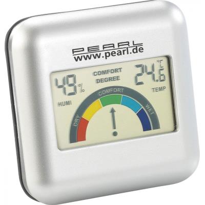 Thermomètre - hygromètre avec indication de la zone de confort en  hygrométrie
