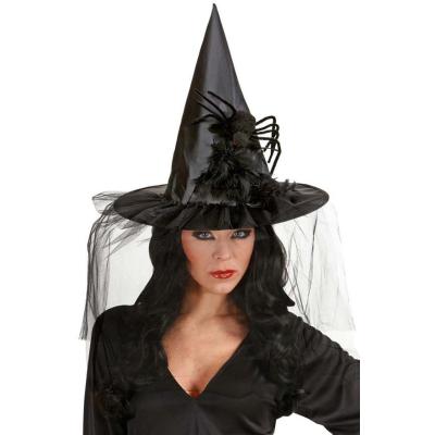 Chapeau Sorcière avec Voile
