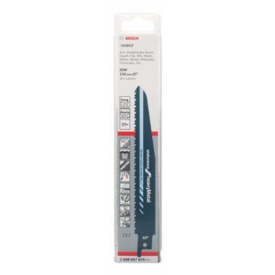 Bosch 2608657935 Lame De Scie Sabre S 930 Cf Endurance For Heavy Metal S 930 Cf Bim, Géométrie Micro Edge, Géométrie De Denture