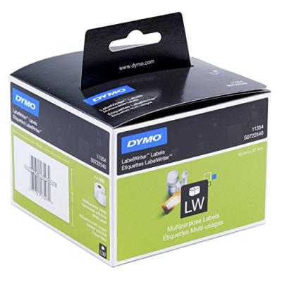 Dymo LabelWriter Étiquettes Multi-usages Adhésif Décollable 57x32mm - Rouleau de 1000 étiquettes