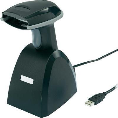 Scanner à codes-barres sans fil 1d riotec ls6300bu - bluetooth, usb