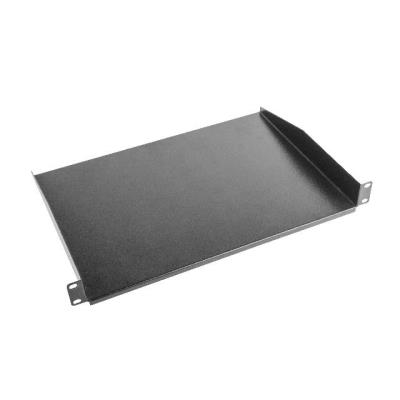 Lanberg tablette fixe 19 , 1u 483x315mm, la capacité de charge maximale jusquà 20kg noir ak-1008-b