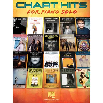 Chart Hits For Piano Solo