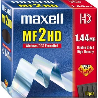 Disquette 3.5 HD formattée, 10 pièces en carton