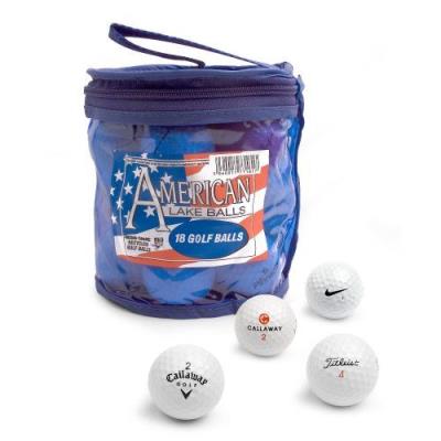 Second chance -pack 18 balles american lake et sac de rangement en pvc