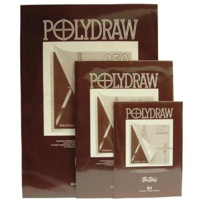 Polydraw Bloc de 15 feuilles de papier mat A4 050 mm Import Royaume Uni