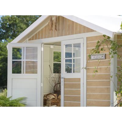 Grosfillex Abri De Jardin Pvc Sherwood 11m Decor Bois Mobilier De Jardin Achat Prix Fnac