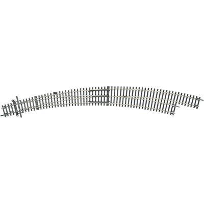 Aiguillage enroulé, à droite (H0) Voie Rocoline (sans ballast) Roco 42477 30 ° 826.4 mm