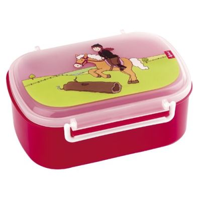SIGIKID Fille, Boîte à Goûter avec Motifs Colorés, Pony Sue, Rose, 24475