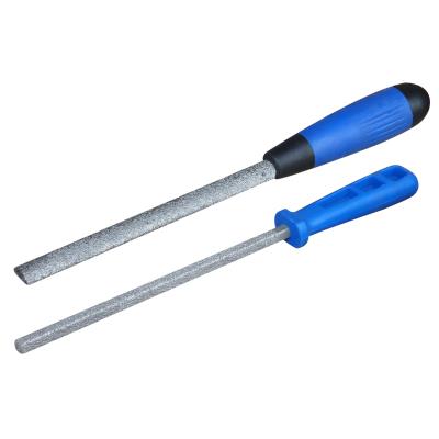 Outifrance - Lime Demi-Ronde Au Carbure De Tungstène 150 Mm