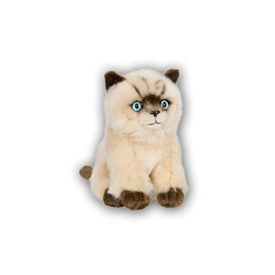 Acp - 28179012 - Chat Siamois Assis - 15 Cm
