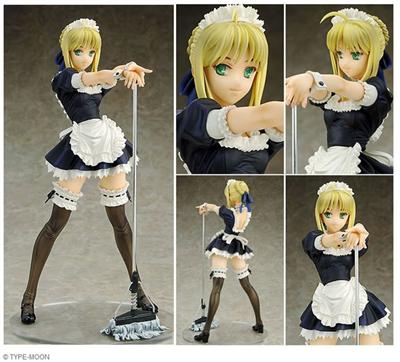 Fate/Hollow Ataraxia - Saber Maid Vers. 1/6 Scale Pvc Statue (Al