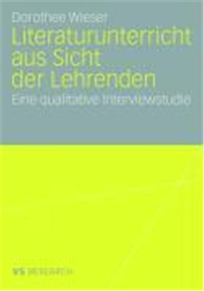 Literaturunterricht aus Sicht von Deutschreferendaren