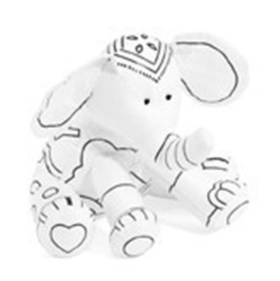 Eléphant À Colorier 100Polyester Addex 20 Cm