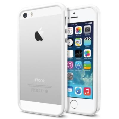 Spigen Neo Hybrid EX Slim Snow Coque pour iPhone 5/5S Blanc