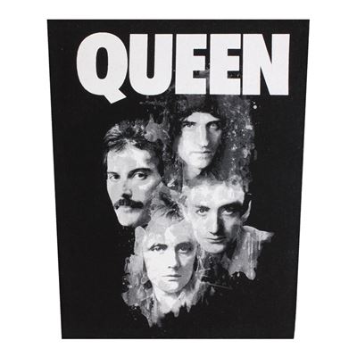 Queen Patch Faces Back