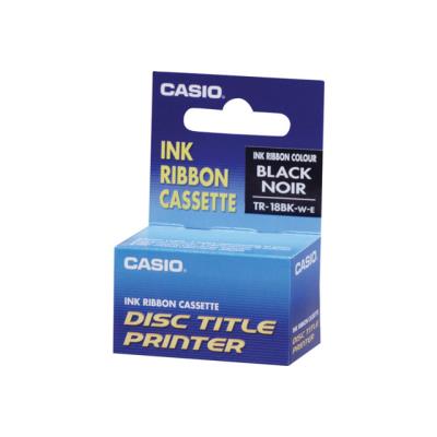 Casio TR-18BK - 1 - zwart - printlint