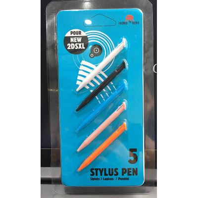 Mgs33 Pack De 5 X Stylets Pour New 2Ds Xl