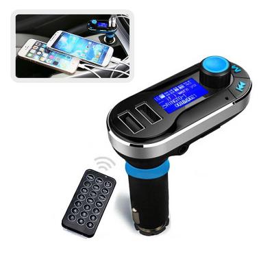 Chargeur Allume-Cigare 2 USB + Transmetteur FM + Lecteur MicroSD pour Smartphones & Tablettes