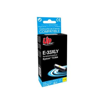 UPrint E-33XLY - XL - geel - gereviseerd - inktcartridge (alternatief voor: Epson 33XL, Epson T3364)