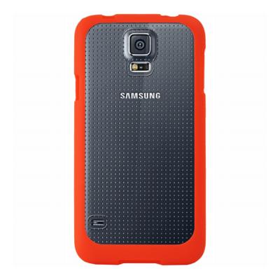 Coque Bi-Matière Samsung Galaxy S5 Mocca Rouge