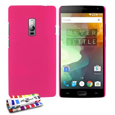 Coque Rigide Ultra-Slim Le Pearls Premium Rose bonbon pour ONE PLUS TWO