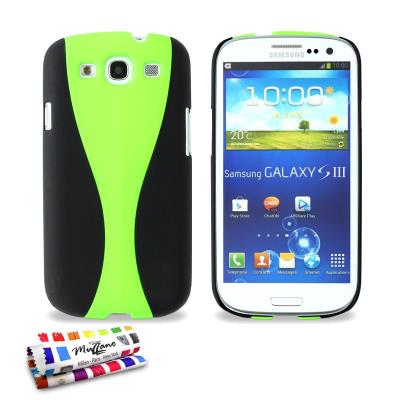 Coque ORIGINAL Ultra Fine Vert , CupCase,  de MUZZANO pour SAMSUNG GALAXY S3   I9300
