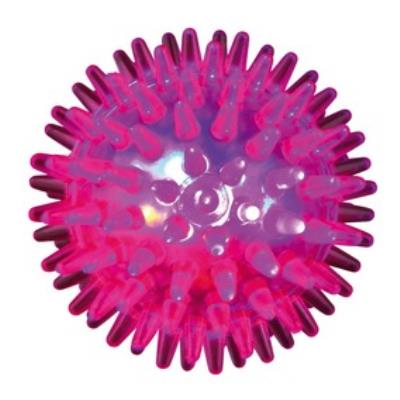 Balle H&eacute;risson Clignotante, Tpr, &Oslash; 5 Cm - Mon Animalerie