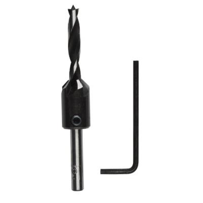 Bosch 2609255218 Foret à Bois avec Fraise Conique 90° Diamètre 5 Mm