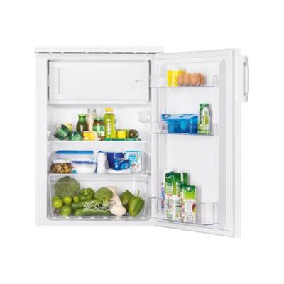 Zanussi ZRG14801WA - réfrigérateur avec compartiment freezer - encastré - pose libre - blanc