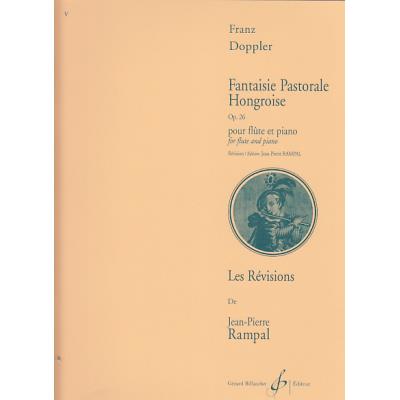 Partitions classique BILLAUDOT DOPPLER FRANZ - FANTAISIE PASTORALE HONGROISE OP.26 - FLUTE, PIANO Flûte traversière