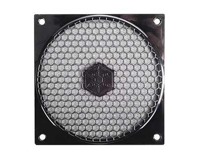 Grille de ventilation avec Filtre - 120mm - SST-FF121 - Noir