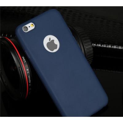 Coque Silicone Couleurs IPHONE SE Mat Ultra Mince Protection Gel Souple Housse Etui (BLEU)