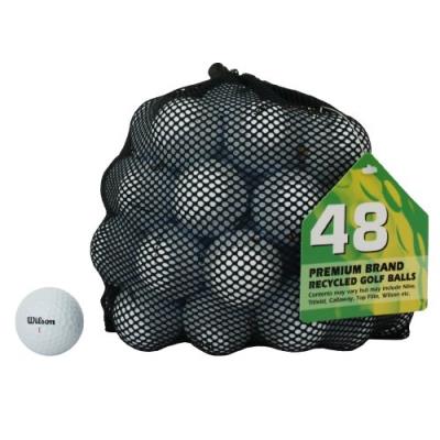 Second chance wilson 48 balles de golf de récupération qualité supérieure grade a