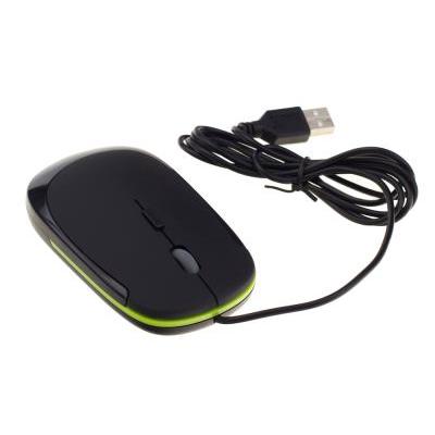 NEON Souris - NEO-MX382-MSE Optical USB Mouse Dual-button with scrool-wheel Black/Green